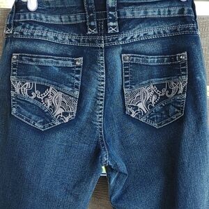 Suko Jeans women's Stretch Capri pants size 6‎ blue